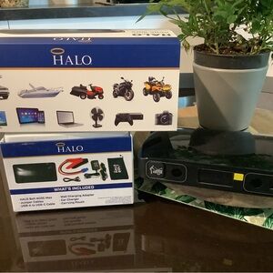 Halo Black Video Game Console